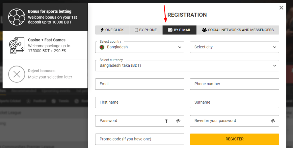 Jeetbuzz App Registration with Sign Up Bonus for New Account - Jeetbuzz App 14 Registration at Jeetbuzz App via email