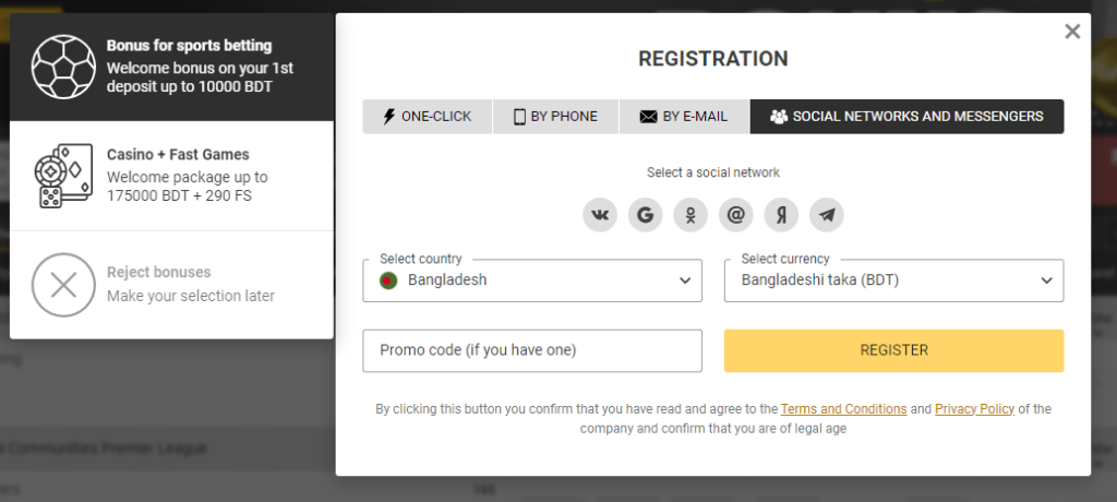 Jeetbuzz App Registration with Sign Up Bonus for New Account - Jeetbuzz App 13 Melbet registration by using the most popular social network account such as Telegram